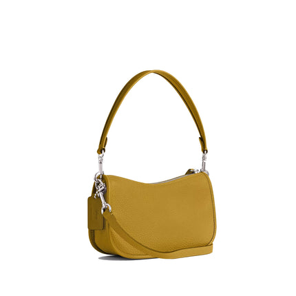 Coach Women's Disney X Coach Swinger Bag In Regenerative Leather With Mickey Mouse And Friends Silver/Flax Multi