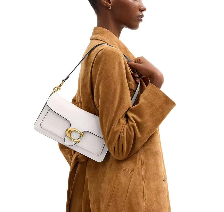Coach Women's Tabby Shoulder Bag 26 Brass/Chalk