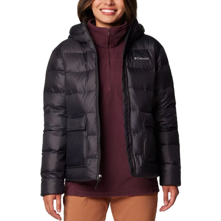Columbia Women's Harmony Falls Hooded Down Jacket Black