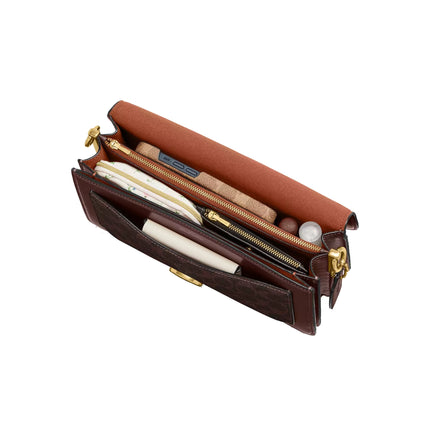 Coach Women's Tabby Shoulder Bag 26 In Signature Canvas Brass/Maple