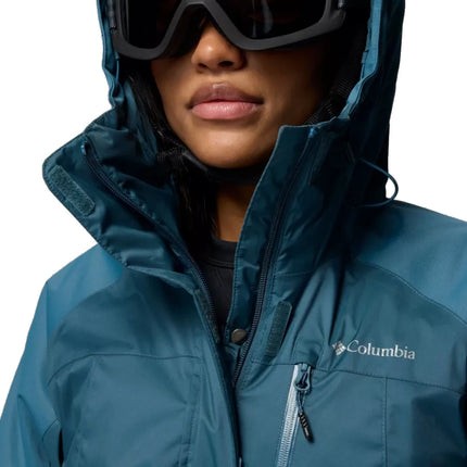 Columbia Women's Snowy Summit Insulated Jacket Everblue Dobby