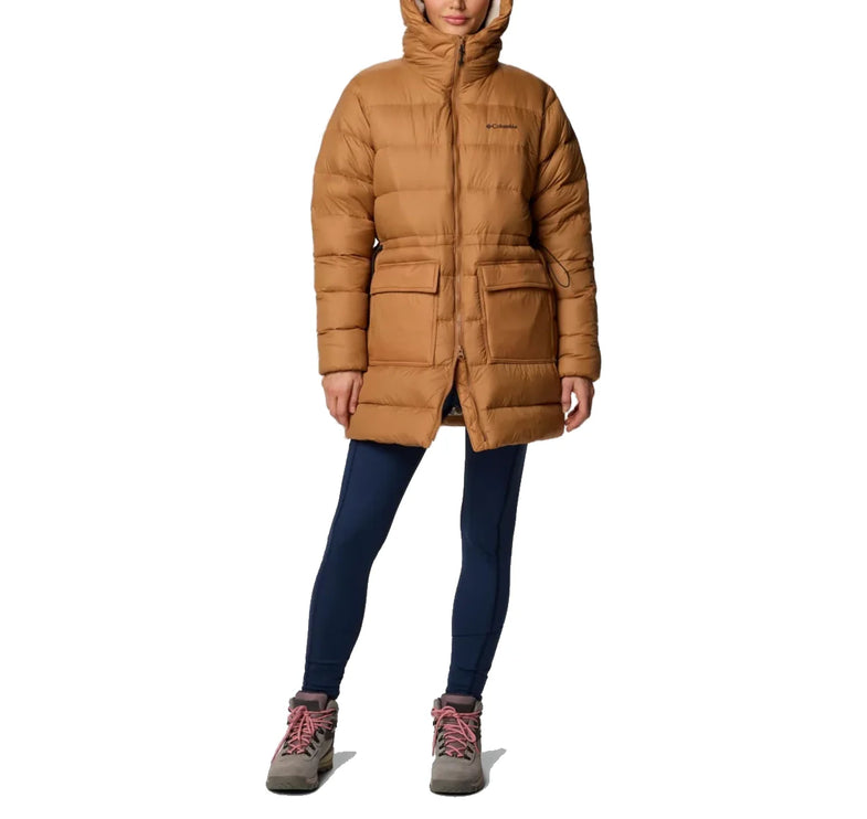 Columbia Women's Harmony Falls Mid Down Jacket Camel Brown