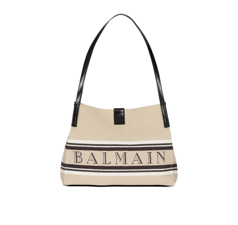 Balmain Women's Small Release Shopper Bag Beige