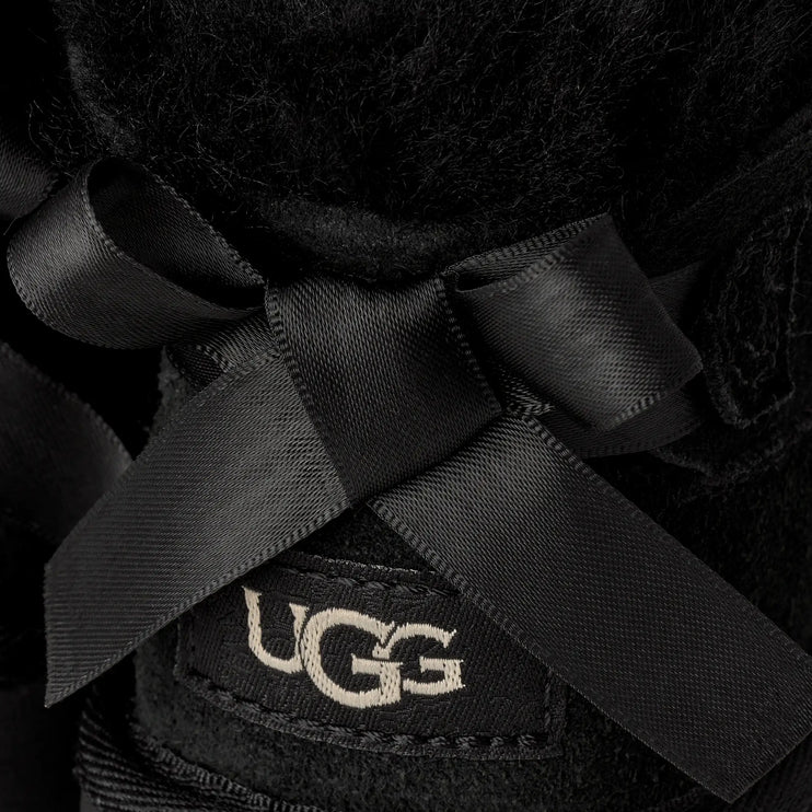 UGG Big Kids' Ultra Mini Bailey Bow Black