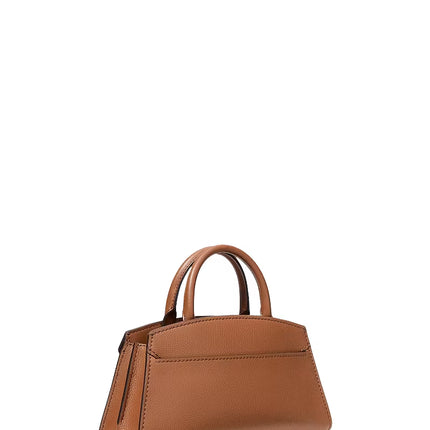 Michael Kors Women's Greta Small Leather Convertible Crossbody Bag Luggage