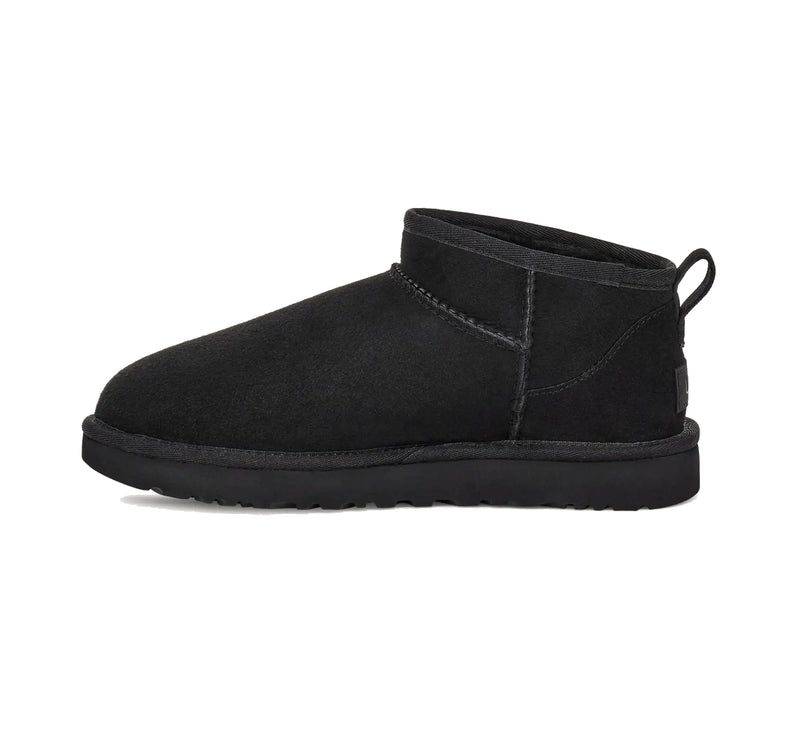 UGG Classic Ultra Mini kadın botu, siyah süet