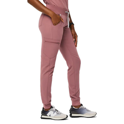 FIGS Women's Zamora Jogger Scrub Pants Mauve