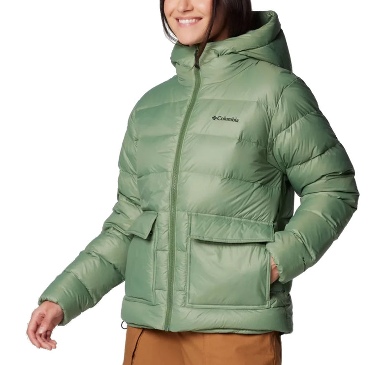 Columbia Women's Harmony Falls Hooded Down Jacket Canteen