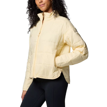 Columbia Women's Sienna Hill Quilted Jacket Lemon Wash