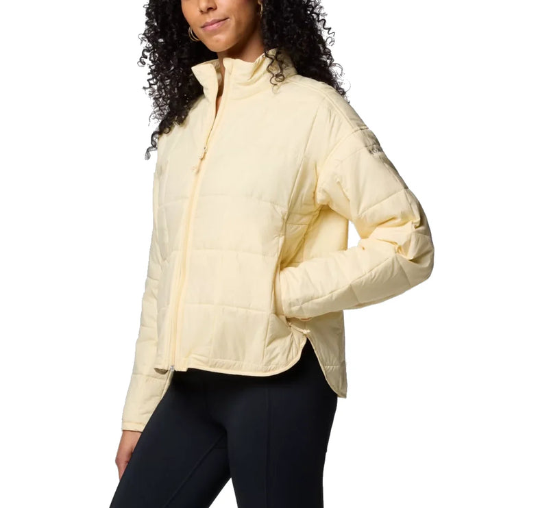 Columbia Women's Sienna Hill Quilted Jacket Lemon Wash