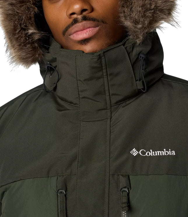 Columbia Men's Marquam Peak Fusion II Hooded Parka Greenscape