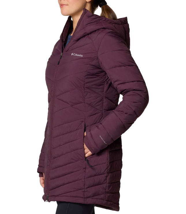 Columbia Women's Joy Peak II Mid Hooded Jacket Moonvista