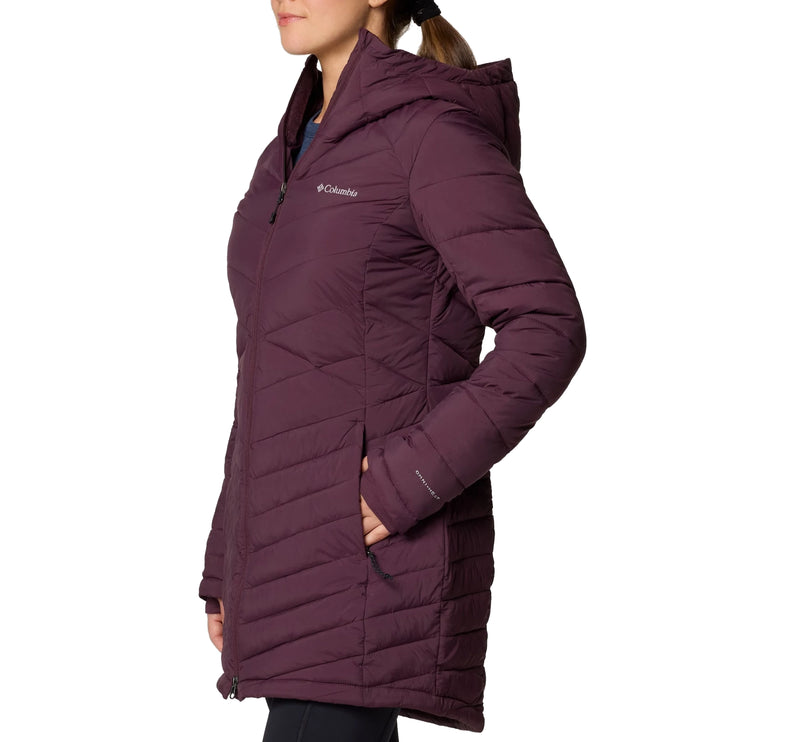 Columbia Women's Joy Peak II Mid Hooded Jacket Moonvista