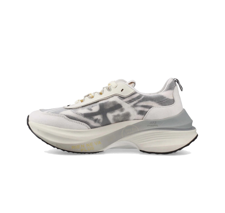 Premiata Women's Hill Sneakers White/Multi 7507