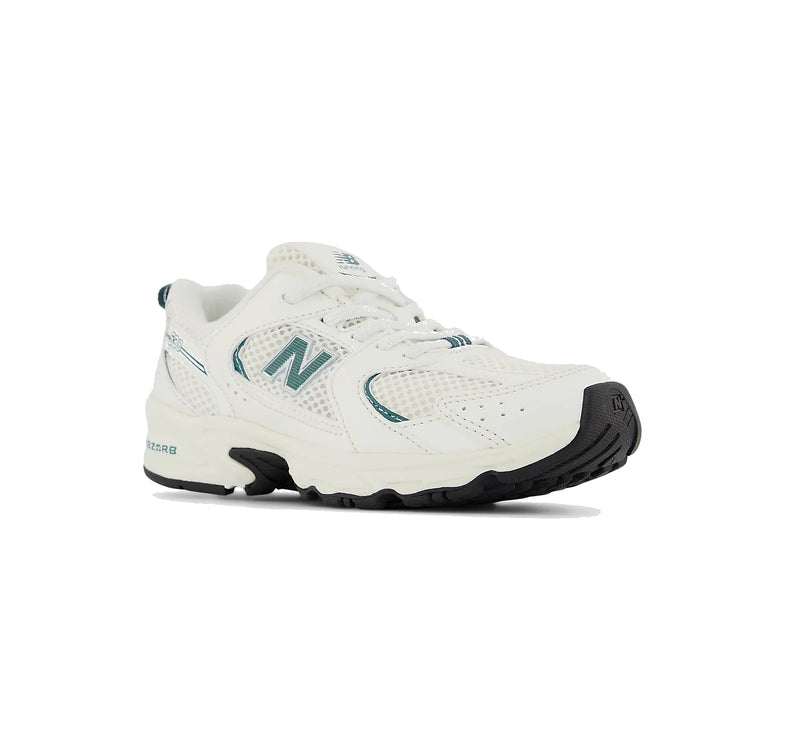 New Balance Little Kids 530 Sea Salt with New Spruce PZ530CH