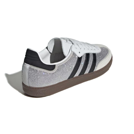 Adidas Samba OG Crystal Shoes Crystal White/Core White/Silver Metallic IH9055