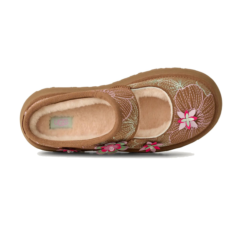 UGG Women's Bea Mary Jane Meadow Chestnut