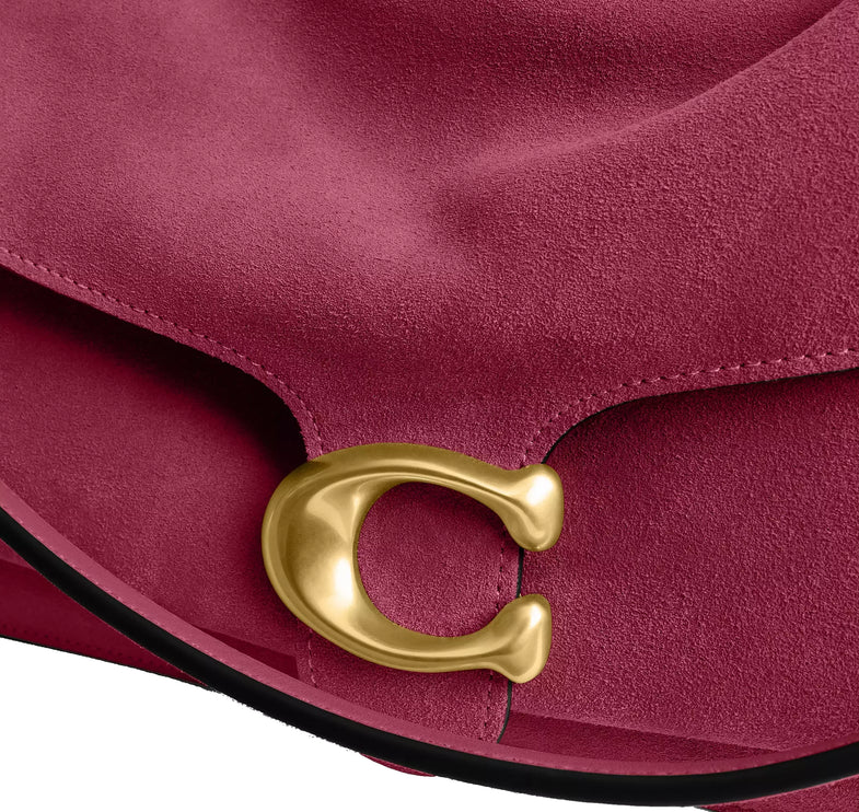 Coach Women's Tabby Shoulder Bag 36 Brass/Dark Fuchsia