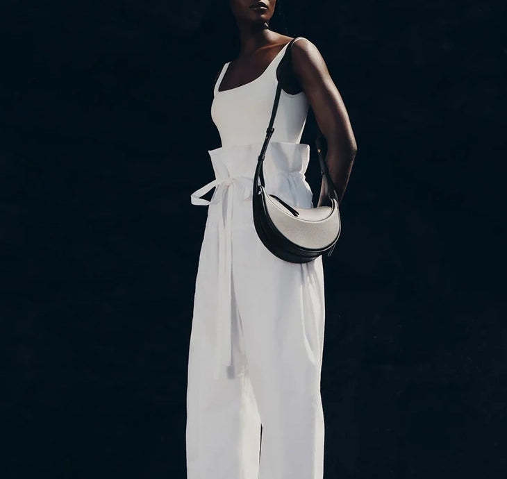 Polène Women's Numéro Dix Edition Textured Black