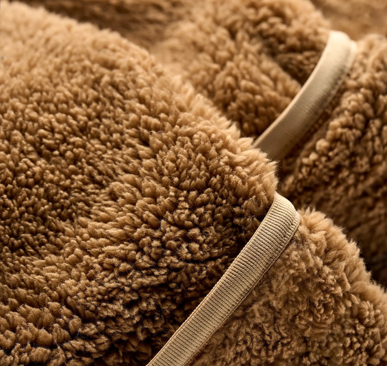 UGG Women's Mariella UGGfluff Zip Hoodie Chestnut