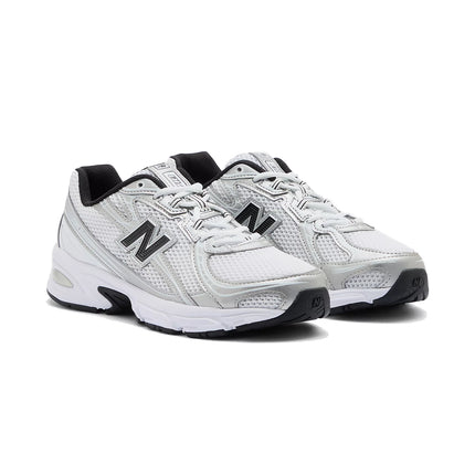 New Balance 740 White with Metallic Silver and Black U740NW2