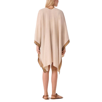 KUJTEN Women's Cashmere Poncho Bayi Organic
