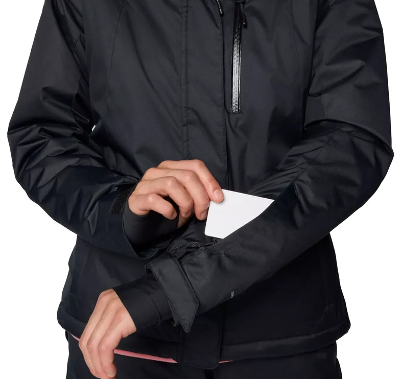 Columbia Women's Snowy Summit Insulated Jacket Black/Black Dobby