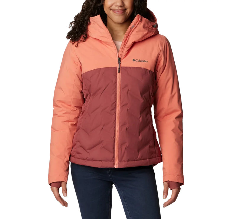 Columbia Women's Grand Trek II Down Jacket Beetroot/Faded Peach