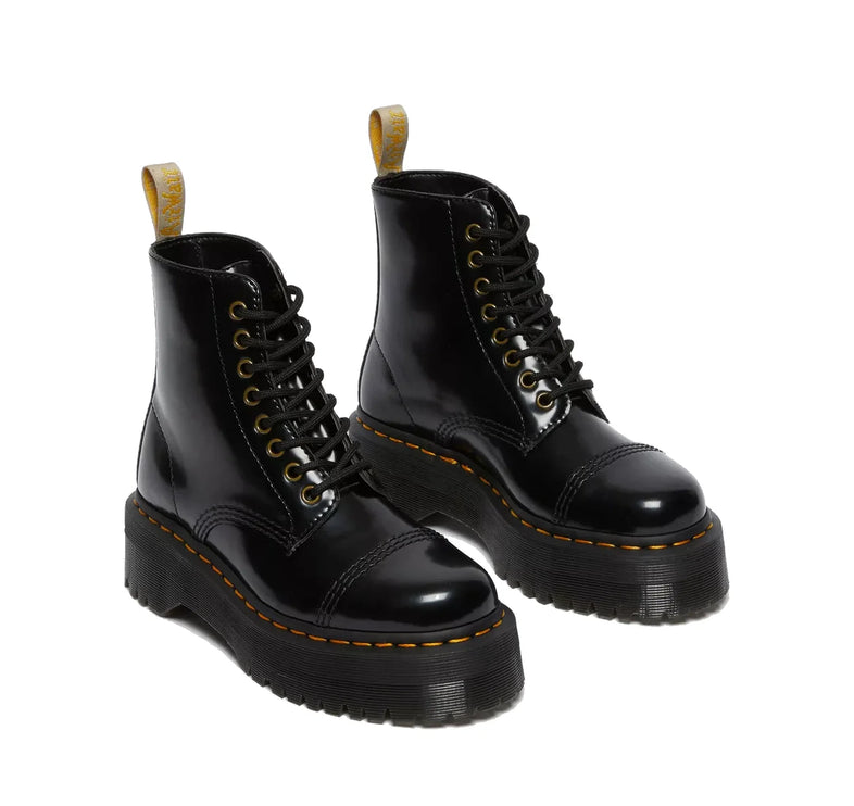 Dr. Martens Unisex Vegan Sinclair Platform Boots Black