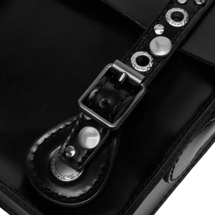 Dr. Martens 7 Inch Studded Lather Satchel Black