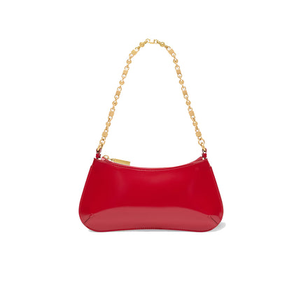 Jacquemus Women's The Small Bisou Chaîne Red/Gold