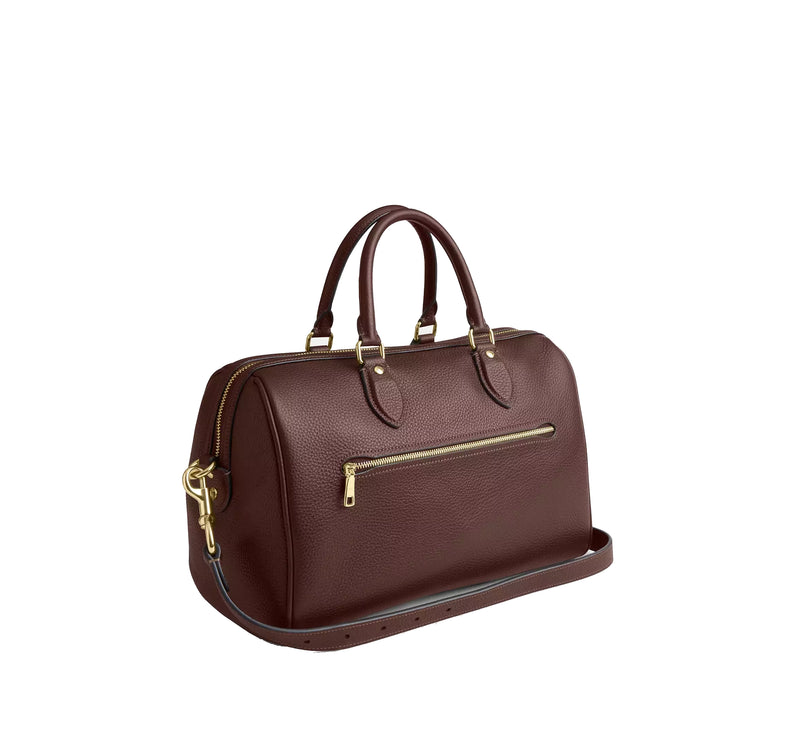 Coach Women's Rowan Large Satchel Bag Gold/Maple
