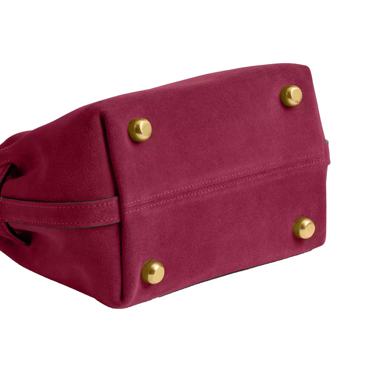 Coach Women's Soft Empire Carryall Bag 21 Brass/Dark Fuchsia