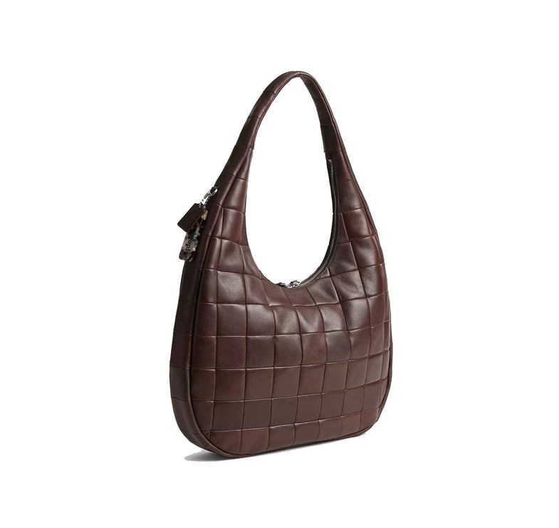 Coach Women's Alter/Ego Large Crescent Shoulder Bag In Upcrafted Leather Maple