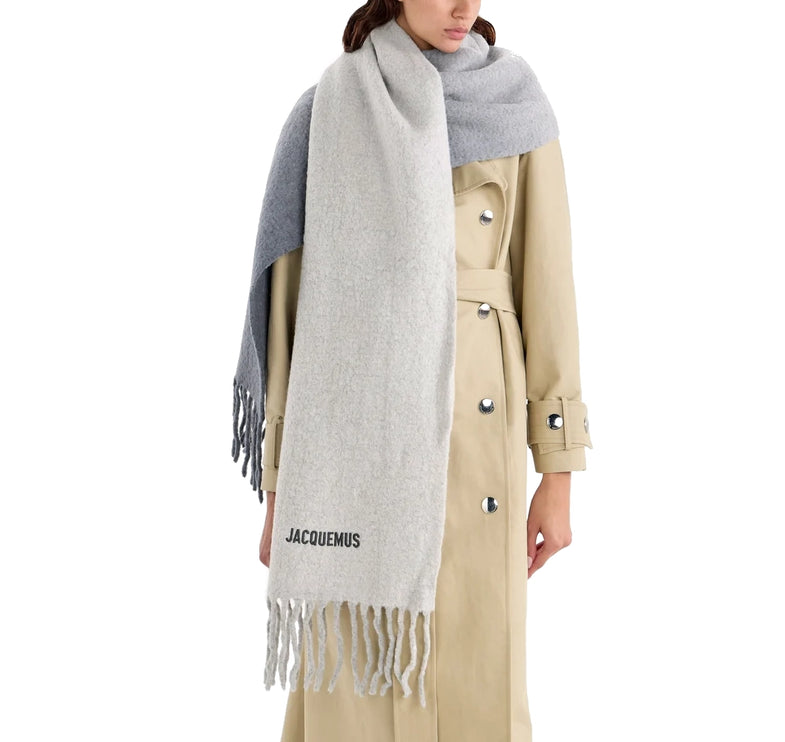 Jacquemus Unisex The Moisson Scarf Multi Grey
