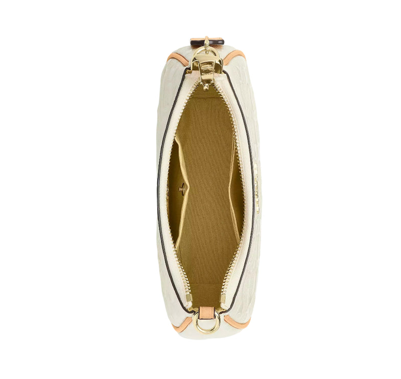 Coach Women's Teri Mini Crossbody Bag In Signature Leather Gold/Light Lemon