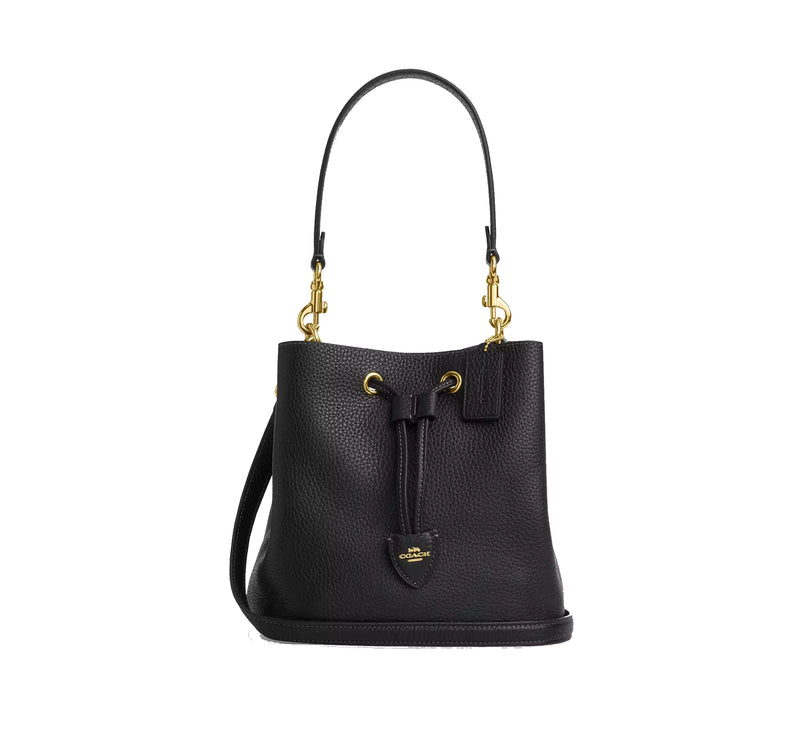 Coach Women's Rowan Bucket Bag Gold/Black