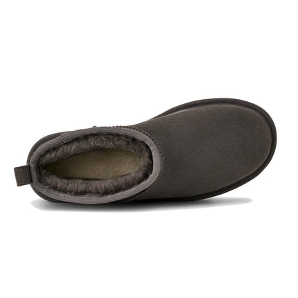 UGG Women's Classic Ultra Mini Platform Charcoal Grey