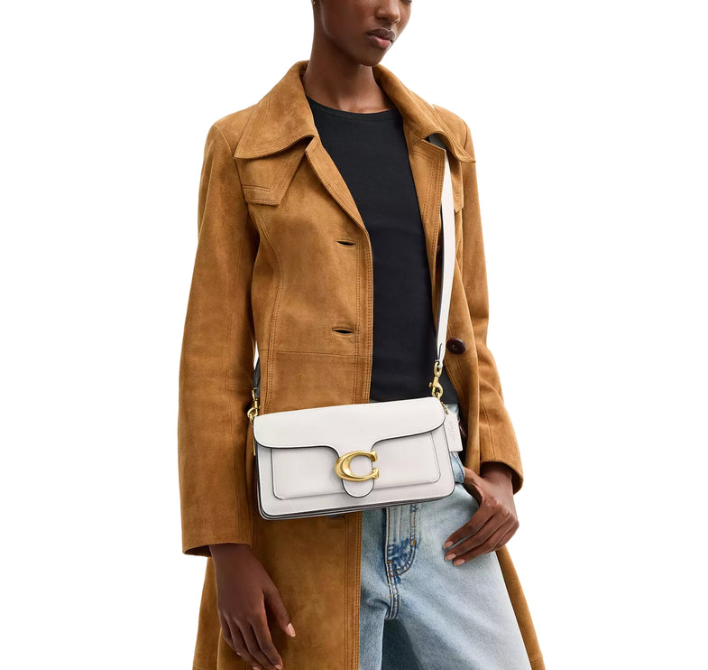 Coach Women's Tabby Shoulder Bag 26 Brass/Chalk
