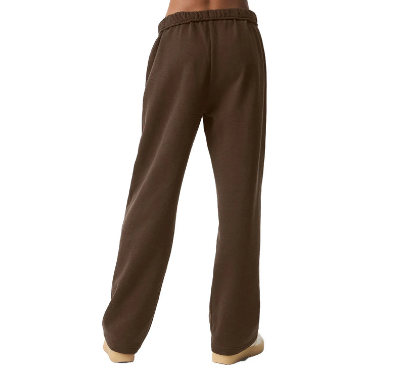 alo Women's Accolade Straight Leg Sweatpant Espresso
