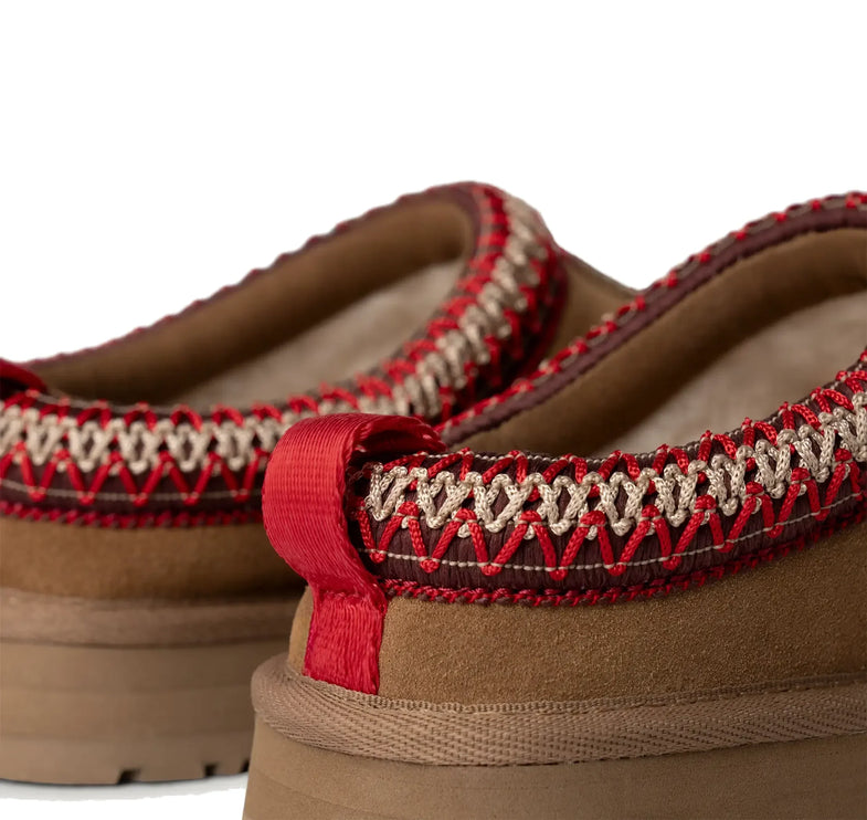 UGG Tazz II çocuk terliği, kahverengi (chestnut) süet