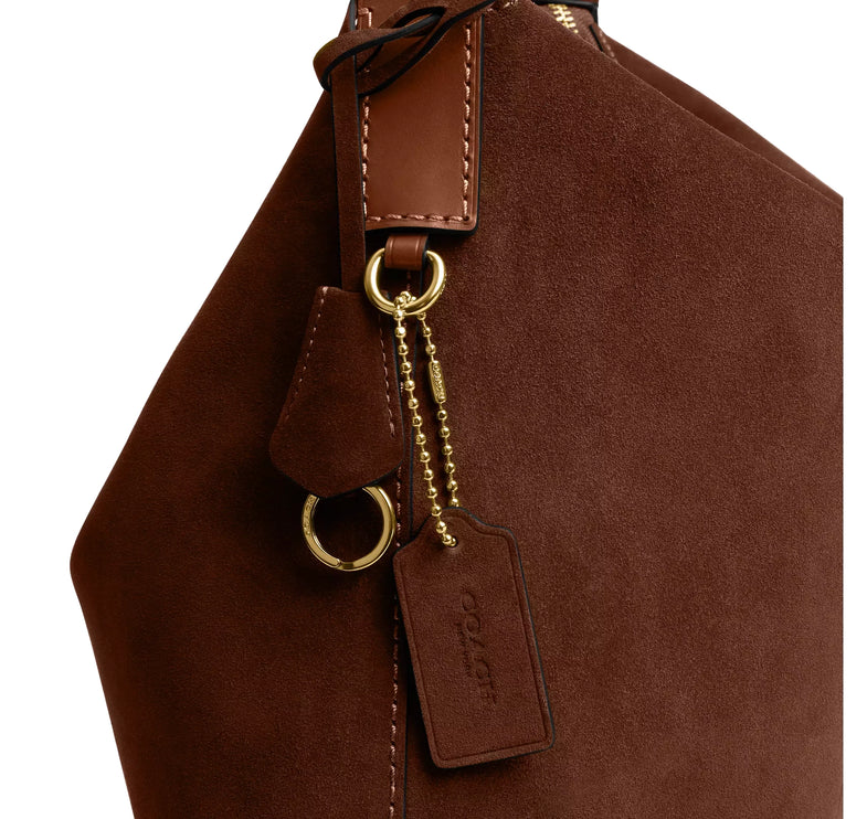 Coach Unisex Mott Messenger Bag Warm Brown