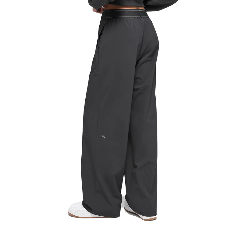 alo Women's Suit Up Trouser (Long) Anthracite