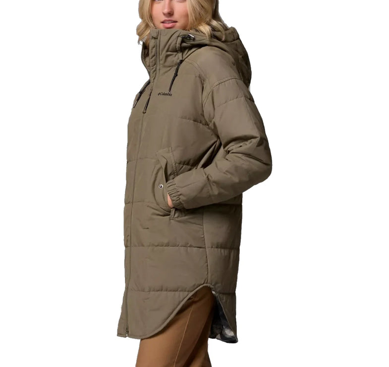 Columbia Women's Chatfield Hill II Novelty Jacket Stone Green/Chalk Omblur Tonal