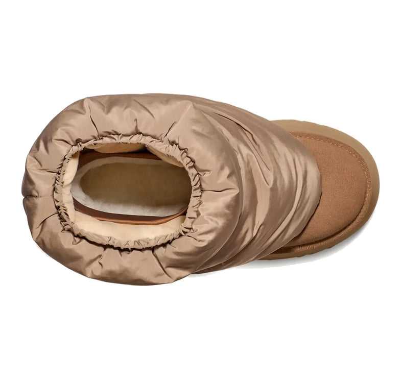 UGG Women's Classic Mini Dipper Puffer Amphora/Chestnut