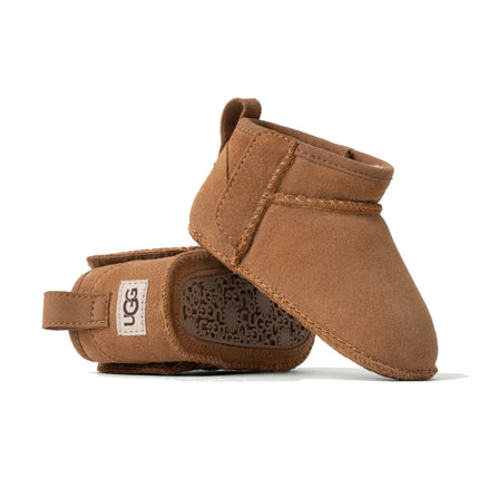 UGG Classic Ultra Mini bebek botu, kahverengi (chestnut) süet