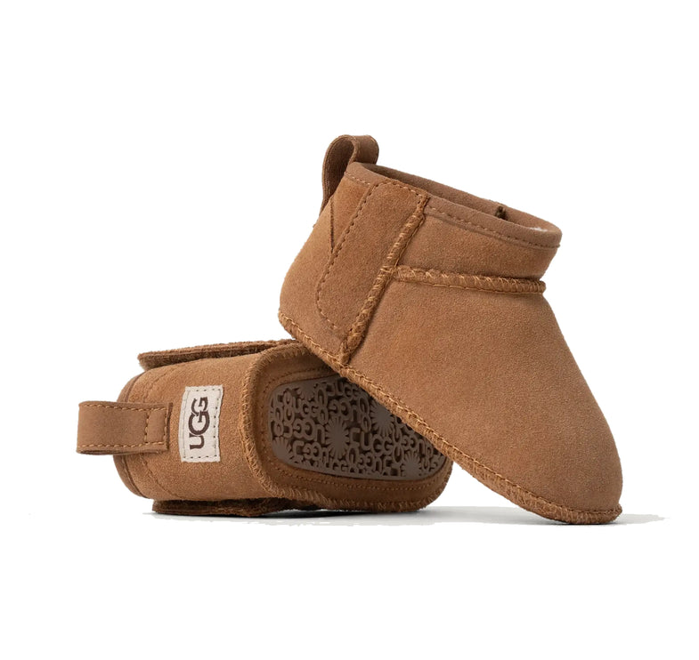 UGG Classic Ultra Mini bebek botu, kahverengi (chestnut) süet