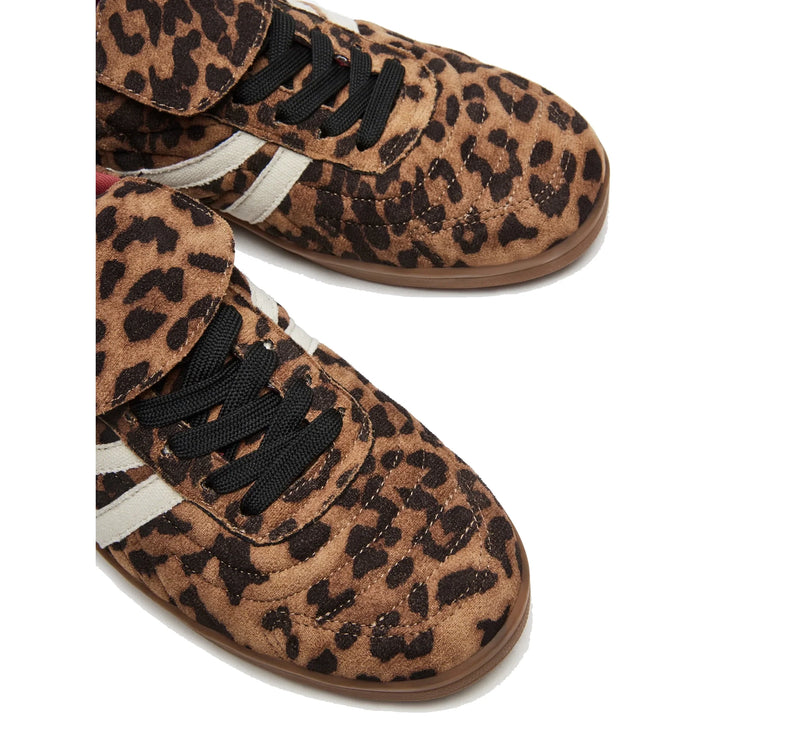Steve Madden Women's Madrid-X Leopard Low-Top Sneakers Leopard