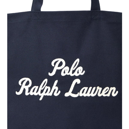 Polo Ralph Lauren Unisex Embroidered Canvas Tote Newport Navy