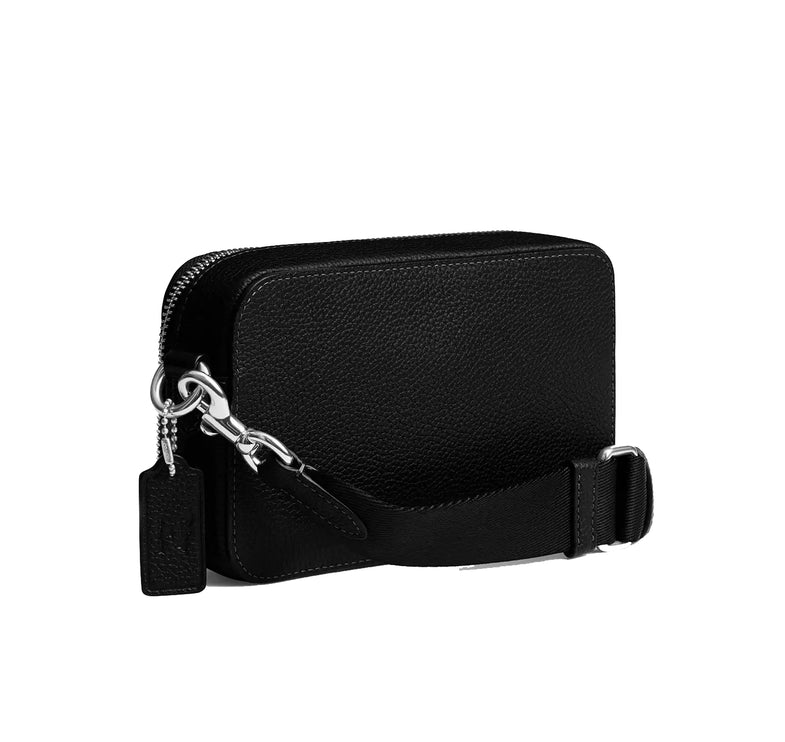 Coach Unisex Disney X Coach Charter Slim Crossbody Bag With Mickey Mouse Black